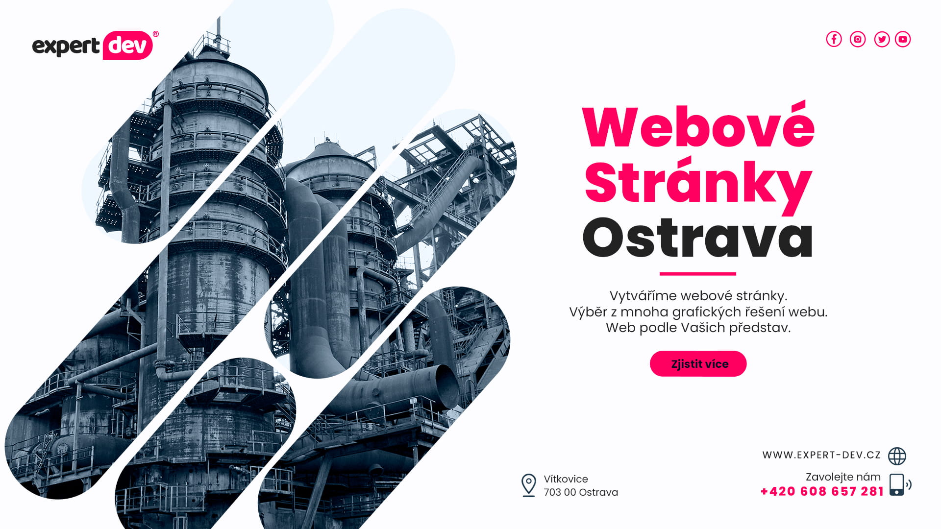 Tvorba webových stránek Ostrava | Vítkovice